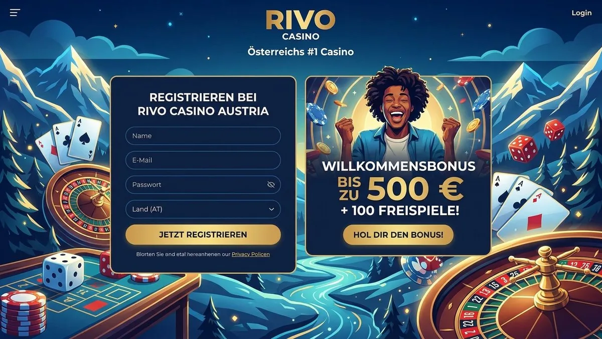 Registrierung mit Bonus